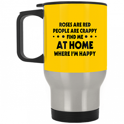 14 oz. Silver Travel Mug