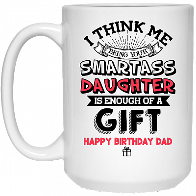 15 oz. White Mug