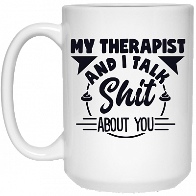15 oz. White Mug