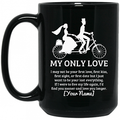 15 oz. Black Mug