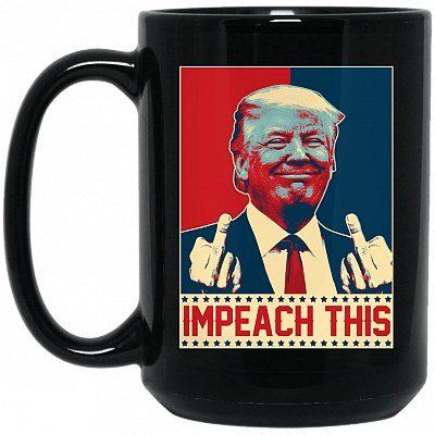 15 oz. Black Mug