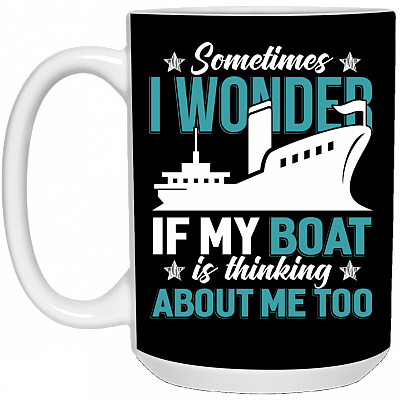 15 oz. White Mug