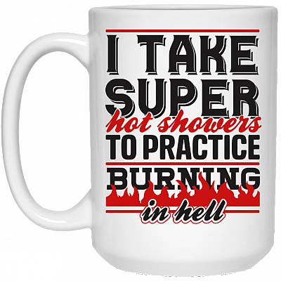 15 oz. White Mug