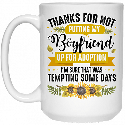 15 oz. White Mug