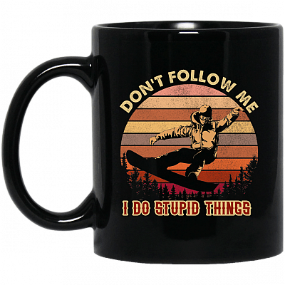 11 oz. Black Mug