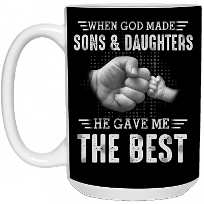 15 oz. White Mug