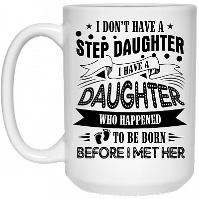 15 oz. White Mug