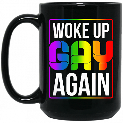 15 oz. Black Mug
