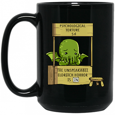 15 oz. Black Mug
