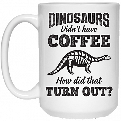 15 oz. White Mug
