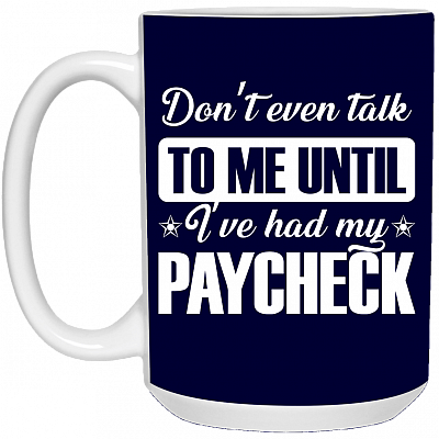 15 oz. White Mug