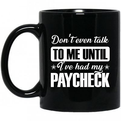 11 oz. Black Mug