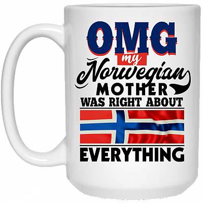 15 oz. White Mug