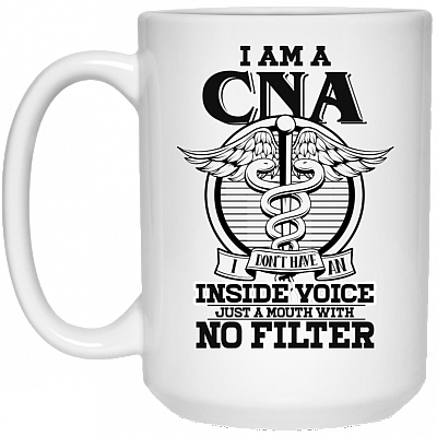 15 oz. White Mug