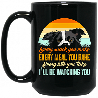 15 oz. Black Mug