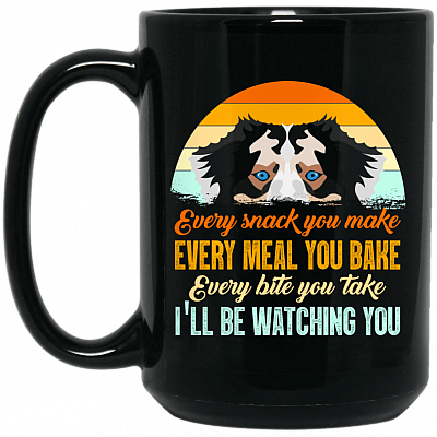 15 oz. Black Mug