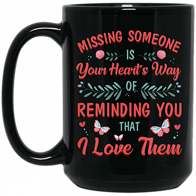 15 oz. Black Mug