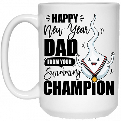 15 oz. White Mug