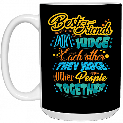 15 oz. White Mug