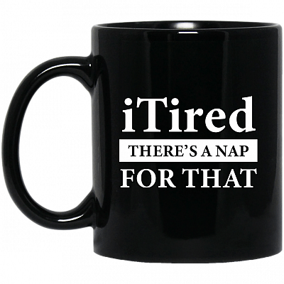 11 oz. Black Mug