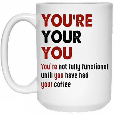 15 oz. White Mug