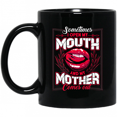 11 oz. Black Mug