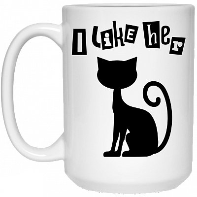 15 oz. White Mug