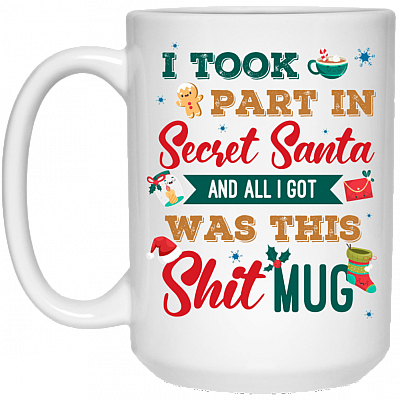 15 oz. White Mug