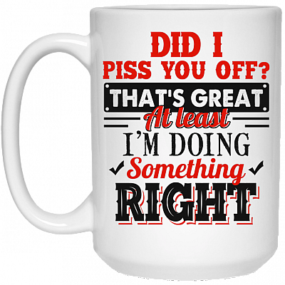 15 oz. White Mug