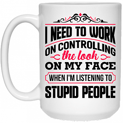 15 oz. White Mug
