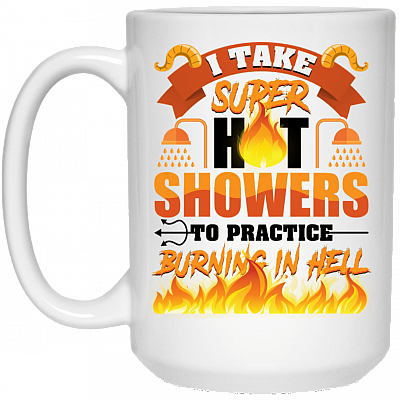 15 oz. White Mug