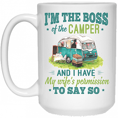 15 oz. White Mug
