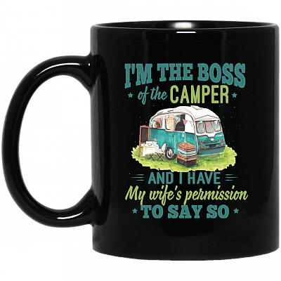 11 oz. Black Mug