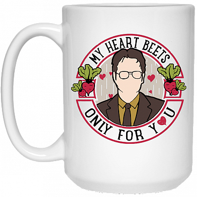15 oz. White Mug