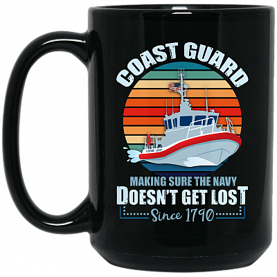 15 oz. Black Mug