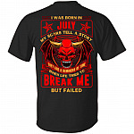 I Was Born In July My Scars Tell Me A Story They Are Reminder Of Time Print On Back T-Shirt - Birthday Month Shirt