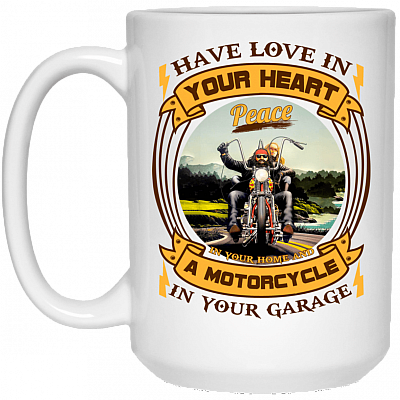 15 oz. White Mug