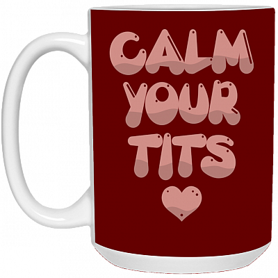 15 oz. White Mug