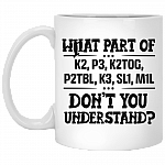 What Part of K2, P3, K2tog Addicted to Knitting Ceramic Coffee Mug-Beer Stein-Water Bottle-Color Changing Mug
