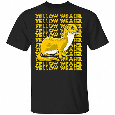 Yellow Weasel T-Shirt - Funny Football Shirt
