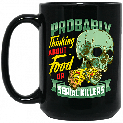 15 oz. Black Mug