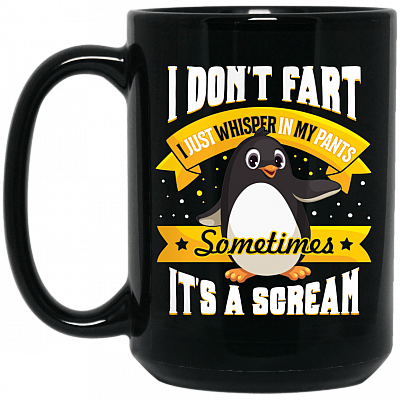 15 oz. Black Mug