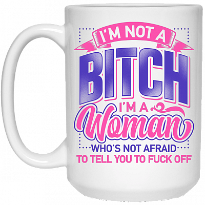 15 oz. White Mug