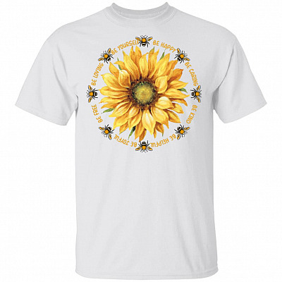 Be Yourself Be Happy Be Caring Be-Kind T-Shirt