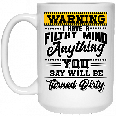 15 oz. White Mug
