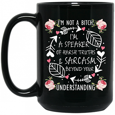 15 oz. Black Mug