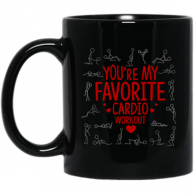 11 oz. Black Mug