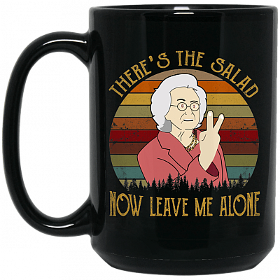 15 oz. Black Mug