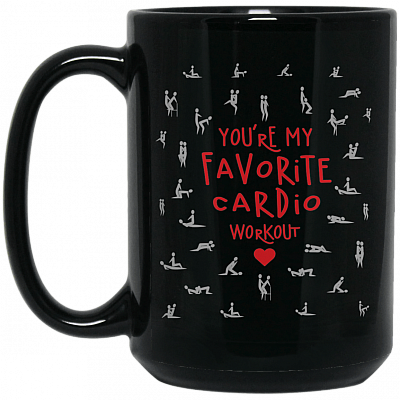 15 oz. Black Mug