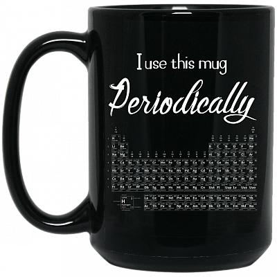 15 oz. Black Mug